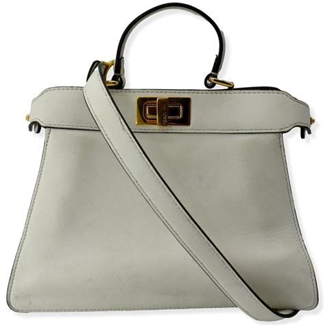 fendi peekaboo mini leather tote|fendi peekaboo bag iseeu.